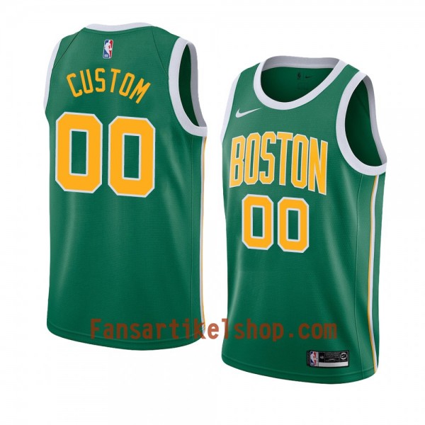 Boston Celtics Trikot Benutzerdefinierte 2018-19 Nike Grün Swingman - Herren Boston Celtics Trikot Benutzerdefinierte 2018-19 Nike Grün Swingman - Herren